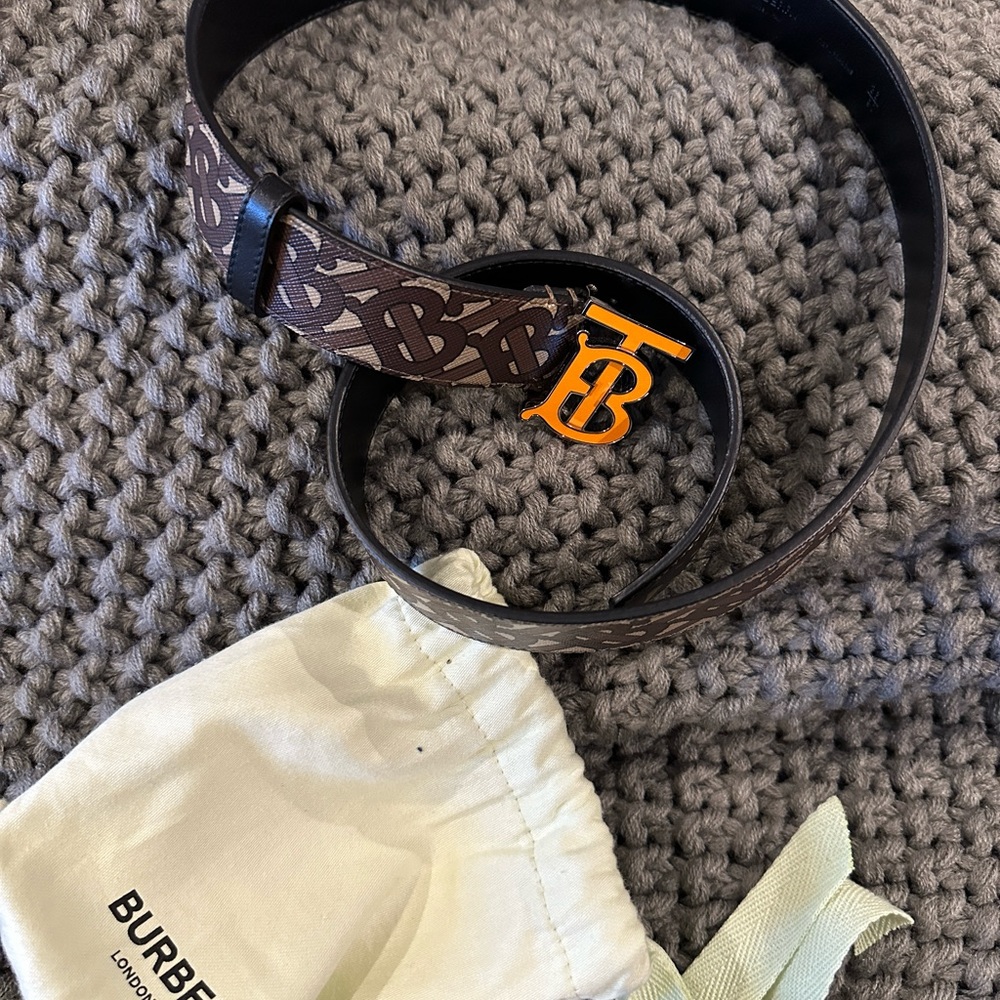 Mens Burberry Belt
